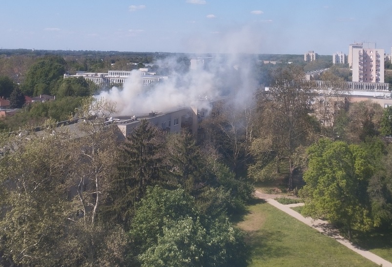 Böszörményi úti tűz Debrecenben