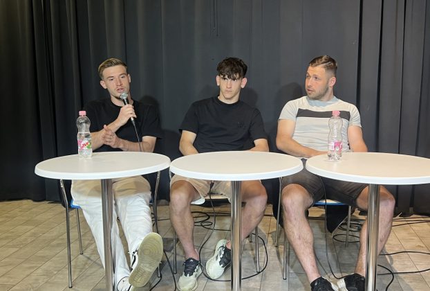 Piros-fehér történetek: Bárány Donát, Vajda Botond és Szűcs Tamás