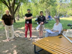 Szikra Mozgalom május elsejei rendezvénye Debrecenben