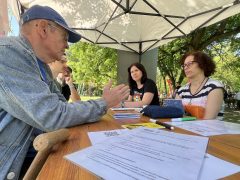 Szikra Mozgalom május elsejei rendezvénye Debrecenben