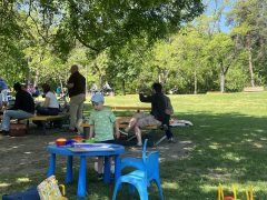 Szikra Mozgalom május elsejei rendezvénye Debrecenben