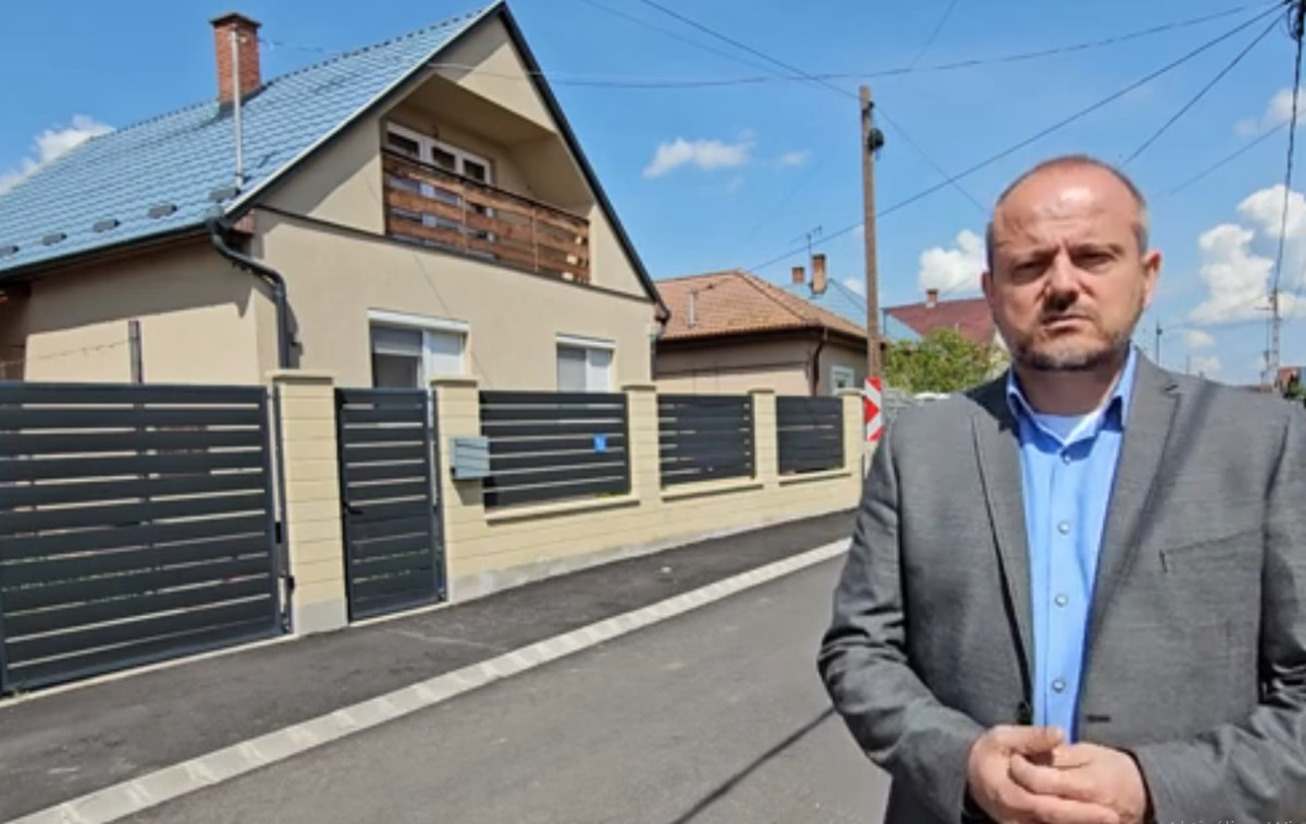 Kosztin Mihály vámospércsi útfejlesztések