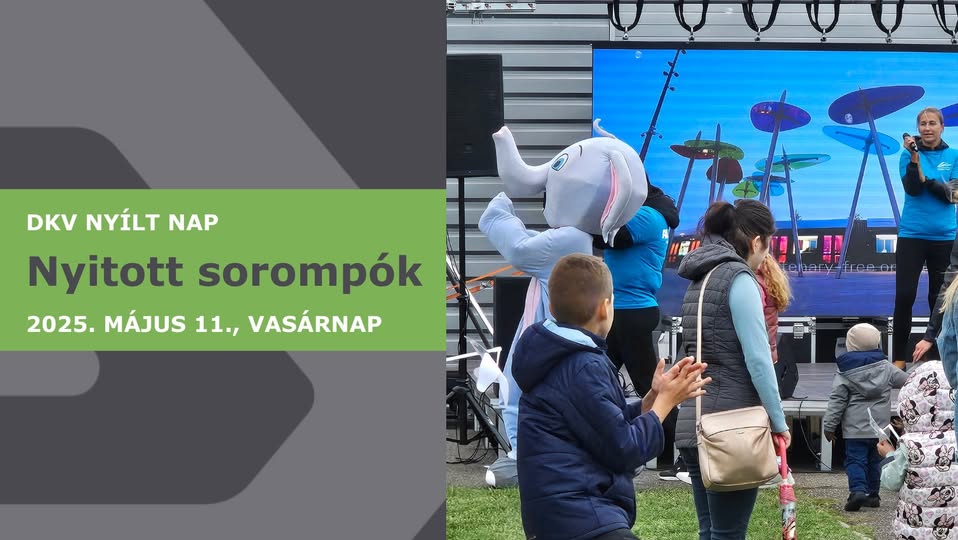 Az Aquaticum Debrecen is ott lesz a DKV nyílt napján