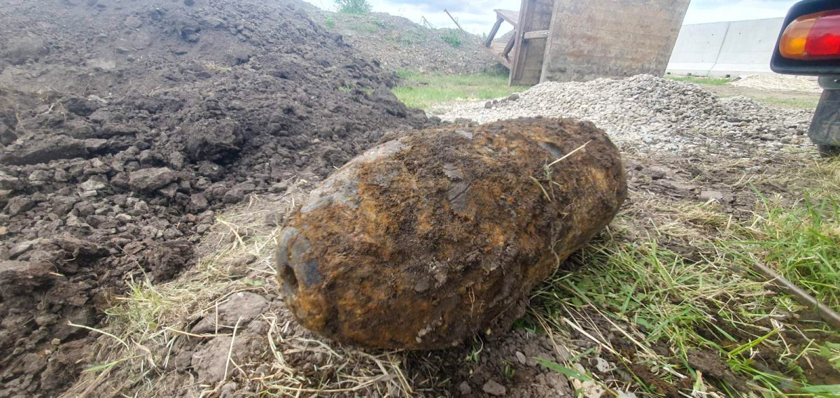 Második világháborús légibombát találtak Debrecenben