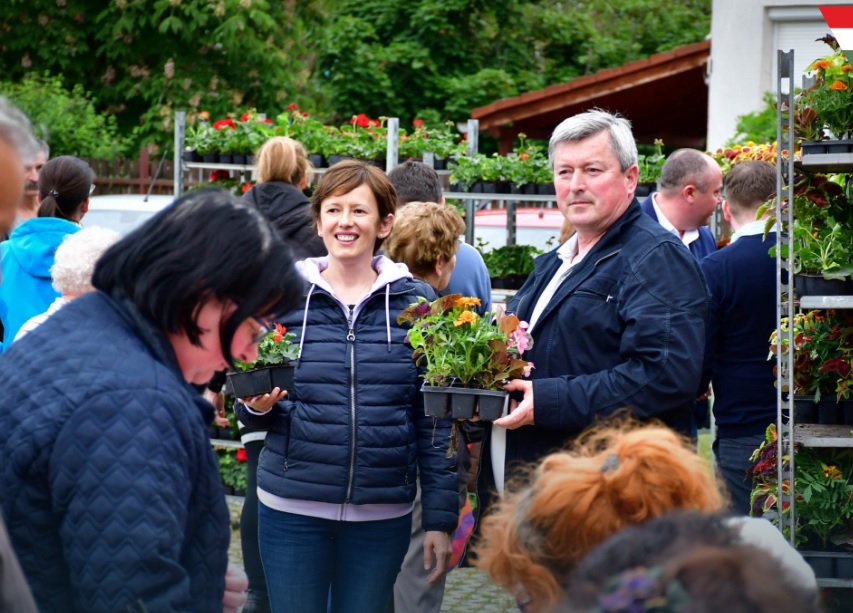 Virágosztás Debrecenben