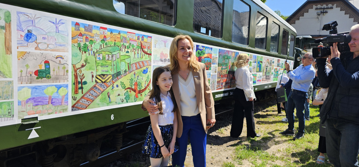 Zsuzsi Erdei Vasút gyermeknapi rajzpályázata