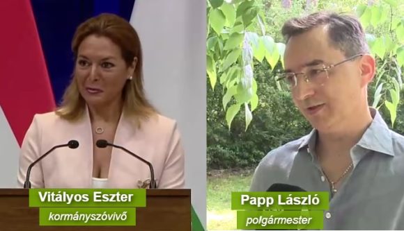 Papp László beszólt Vitályos Eszternek
