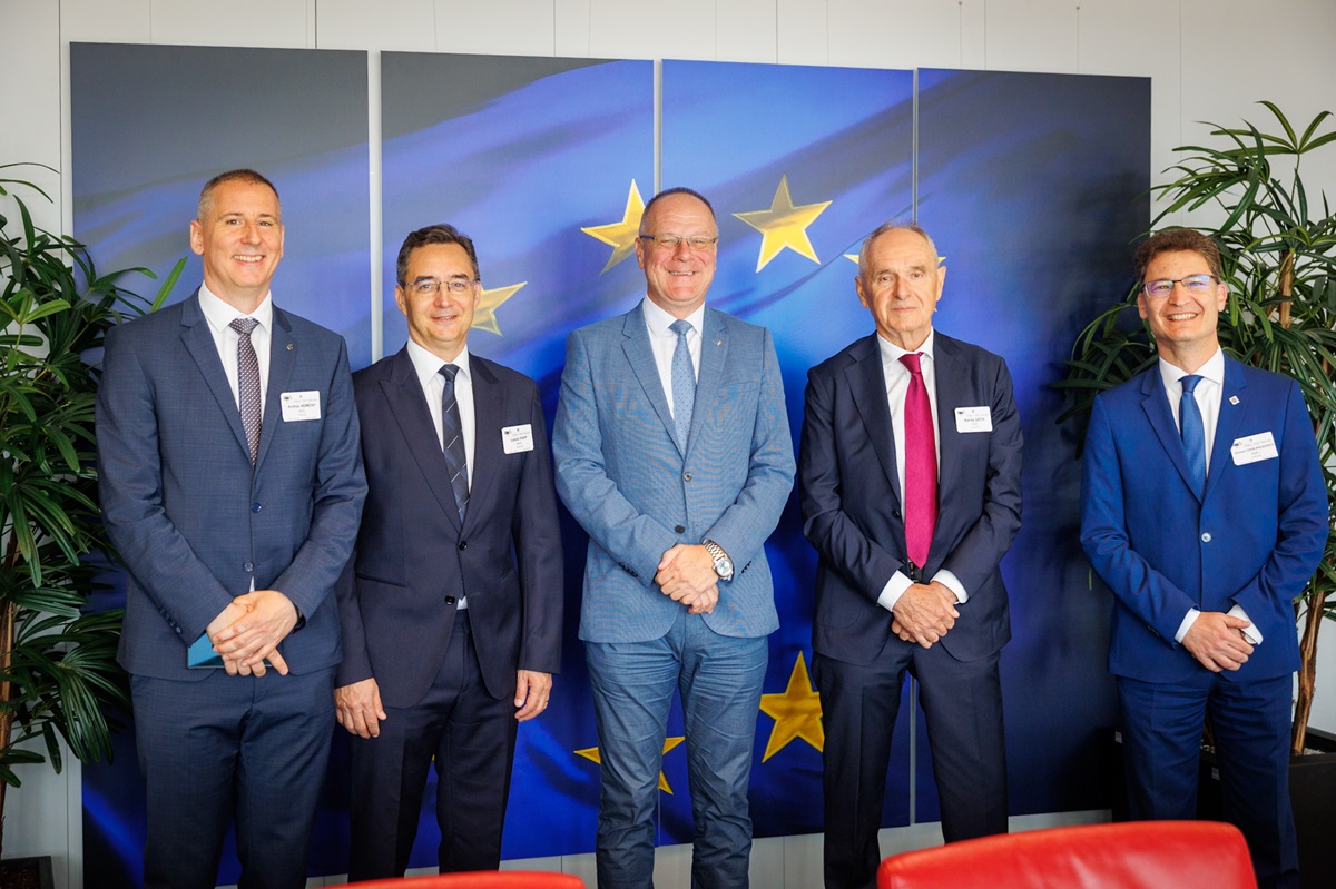 Papp László Brüsszelben