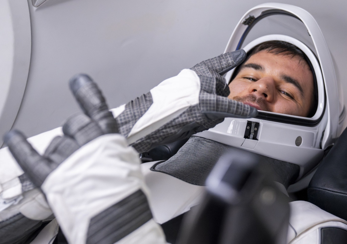 HUNOR. Kapu Tibor. Nemzetközi Űrállomás. Fotó: HUNOR FB