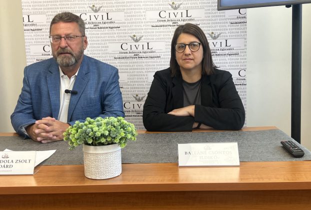Civil Fórum Debrecen: Gondola Zsolt Zoárd és Balláné Csontos Ildikó