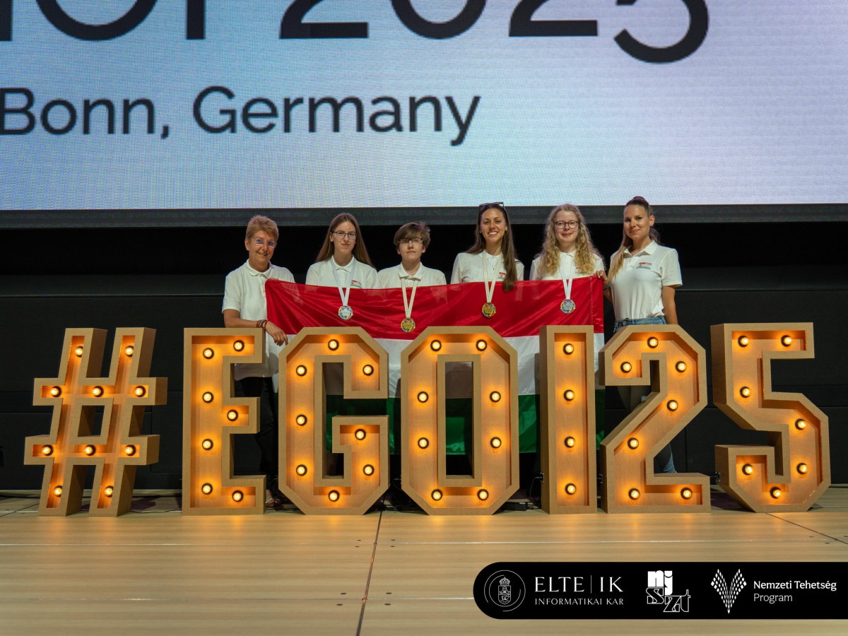 Európai Lány Informatikai Diákolimpia - a magyar csapat