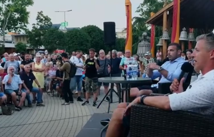 Magyar Péter Hajdúszoboszlón