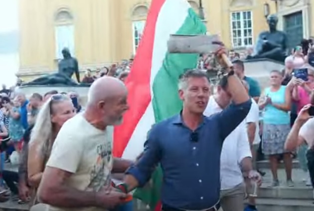 Magyar Péter Debrecenben