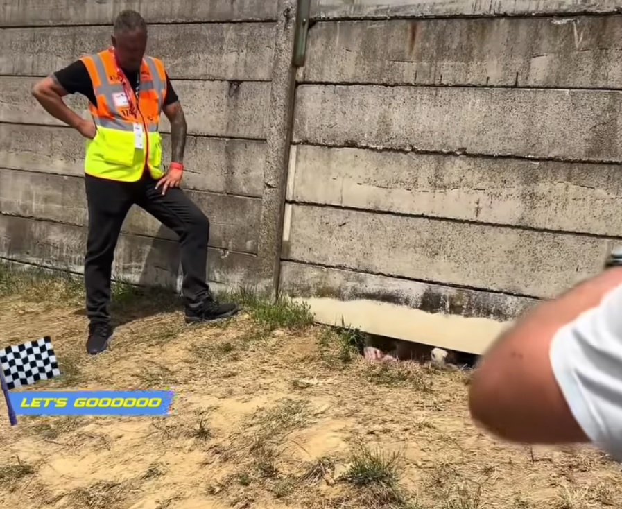 A kerítés alatt akarta beásni magát a Hungaroringre egy szurkoló
