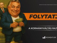 Momentum óriásplakát-kampány