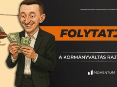 Momentum óriásplakát-kampány