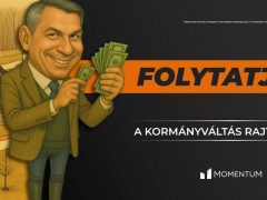Momentum óriásplakát-kampány