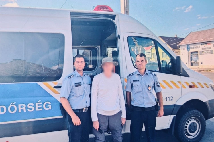 Eltévedt egy túrázó Bagamér mellett, rendőrök mentették ki az erdőből