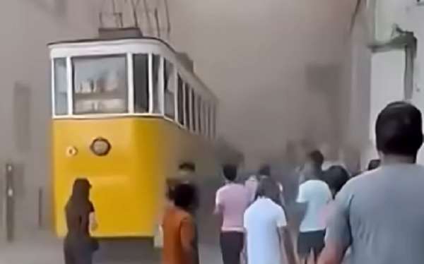 Siklóvasút tragédia Lisszabonban