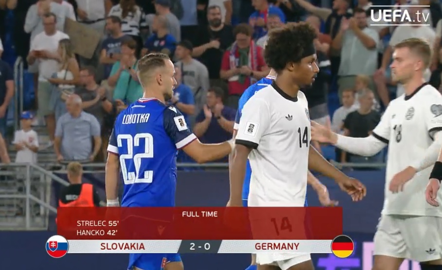 Szlovákia-Németország 2-0
