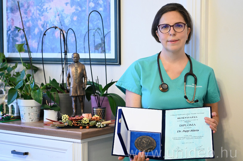 Papp Mária, a Debreceni Egyetem Gasztroenterológiai Klinika igazgatója