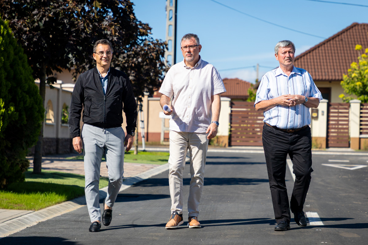 Befejeződött a Dézsa és a Hordó utca útépítése a Lencztelepen