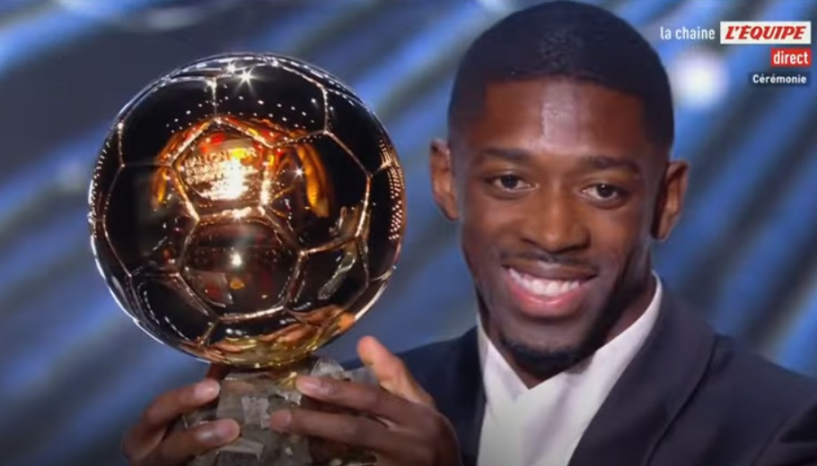 Ousmane Dembélé nyerte a 2025-ös Aranylabdát