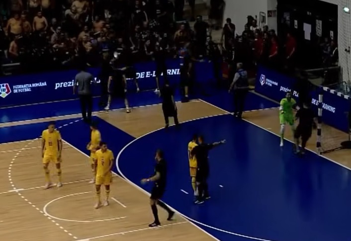 Románia-Magyarország futsal Eb-pótselejtező