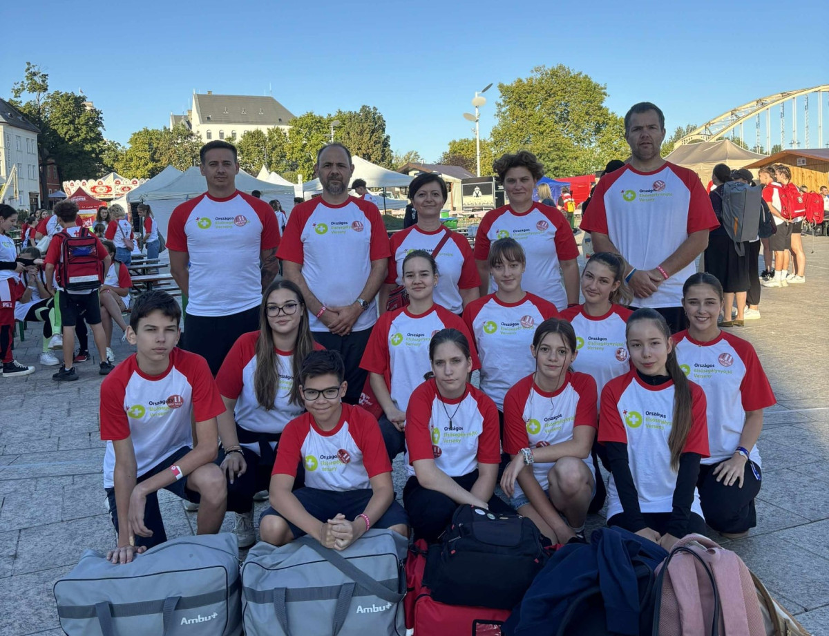 Élvonalban végeztek a Hajdú-Bihart képviselő Kossuth Gimnázium csapatai az országos elsősegélynyújtó versenyen