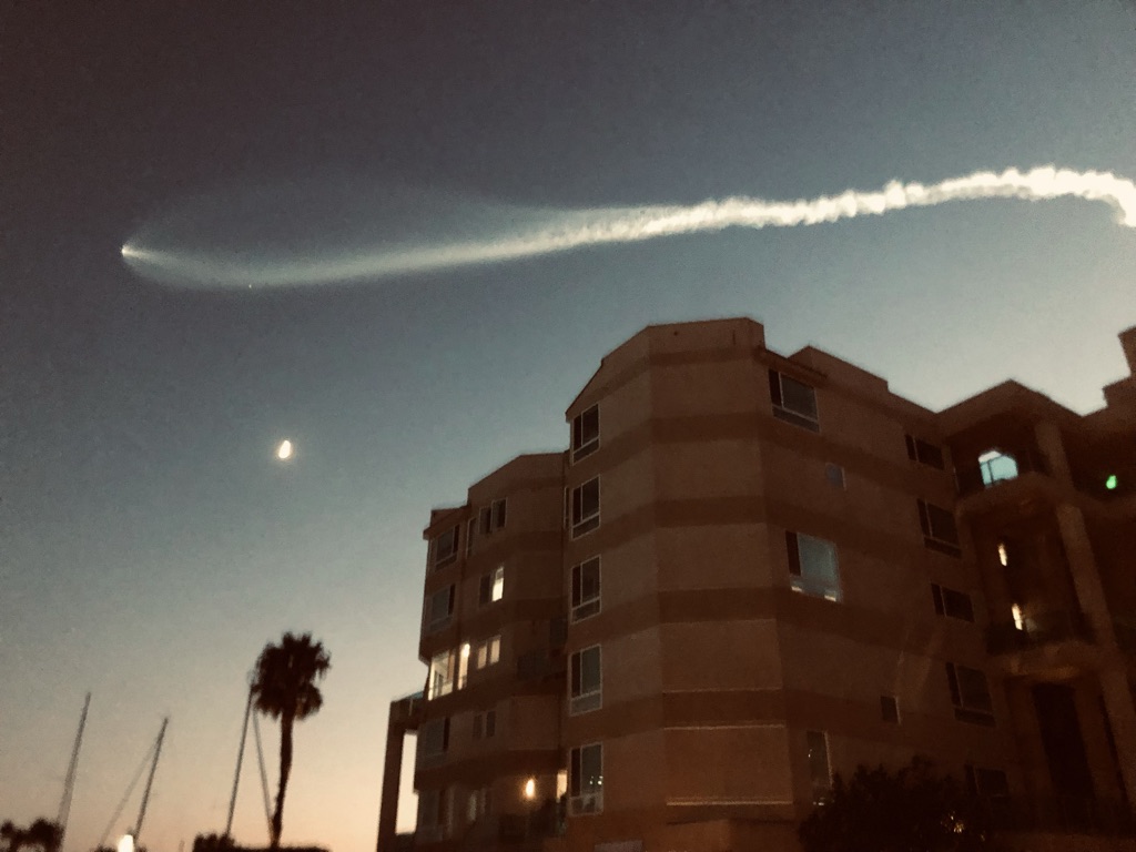 Újabb SpaceX-et lőttek fel Kaliforniában