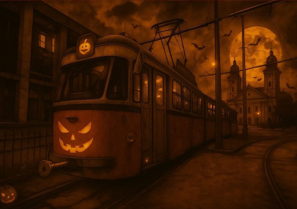 Rémségek villamosa Debrecenben