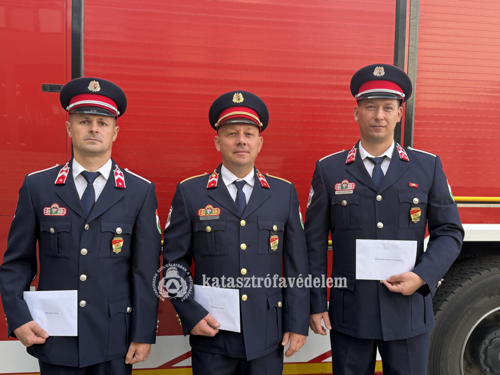 Ünnepi állománygyűlést tartott a Hajdú-Bihar Vármegyei Katasztrófavédelmi Igazgatóság