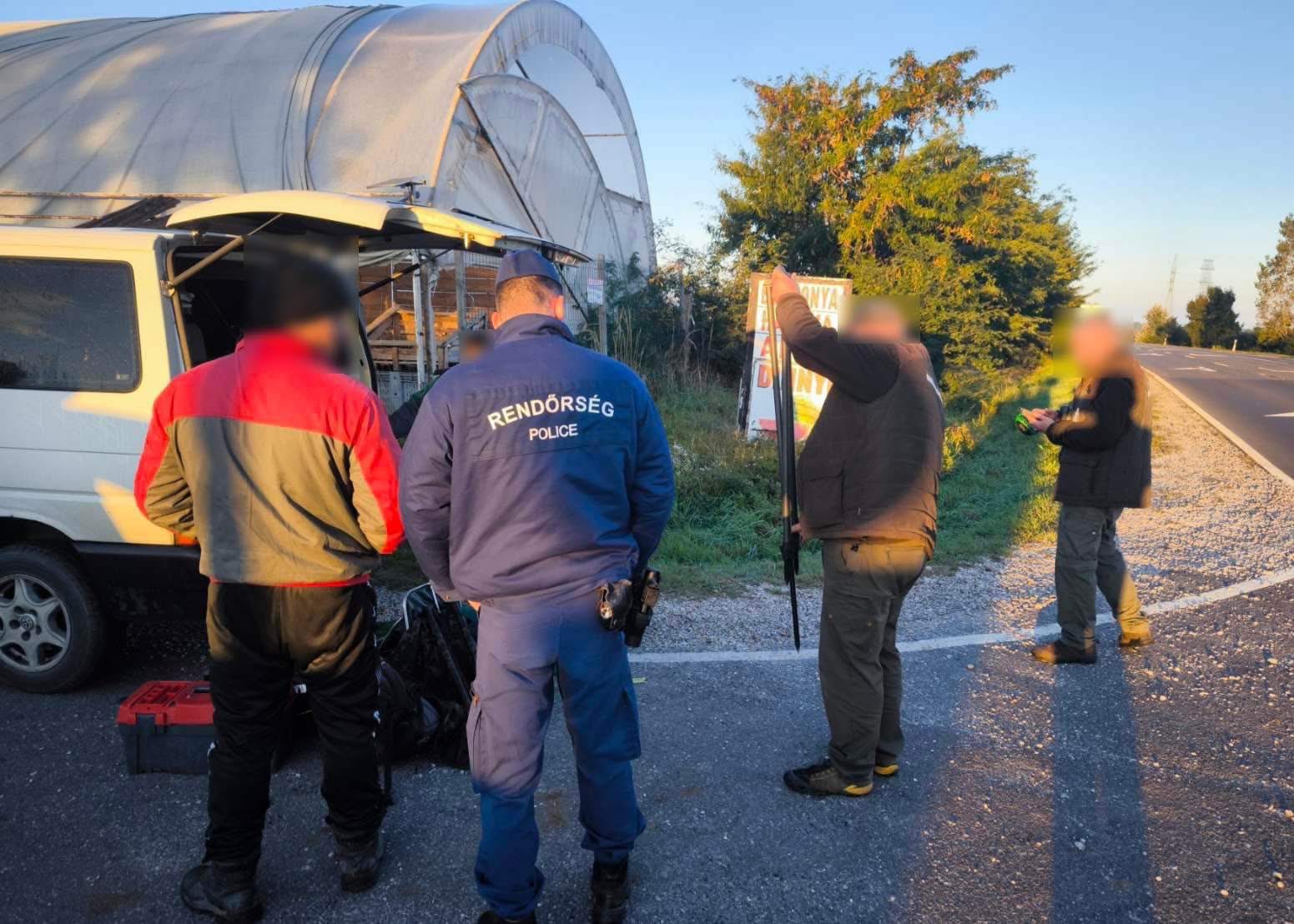 Lebuktak a látóképi orvhorgászok