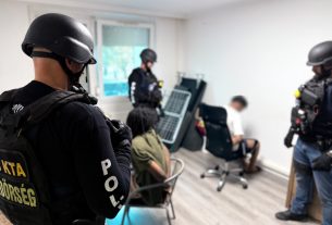 Rajtaütés Debrecenben: két külföldi kábítószer-kereskedőre csaptak le a rendőrök