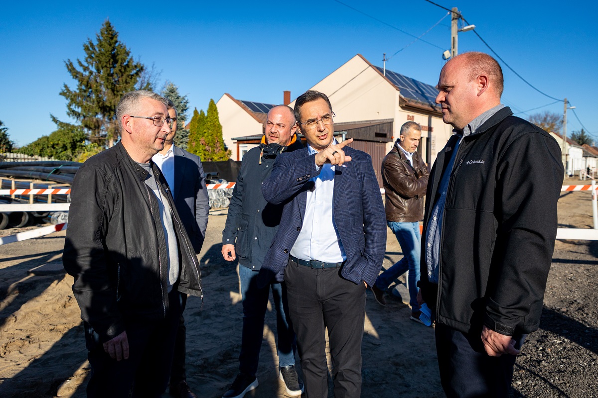 Papp László útépítés