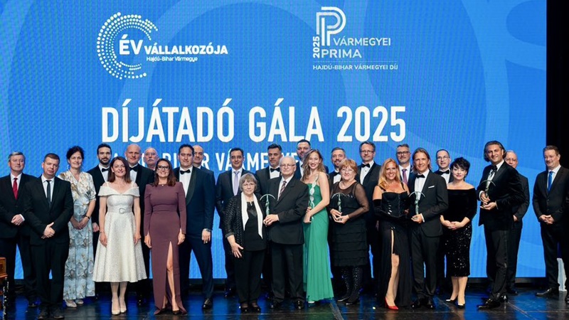 Év vállalkozói és Prima-díjasai Hajdú-Bihar megyében