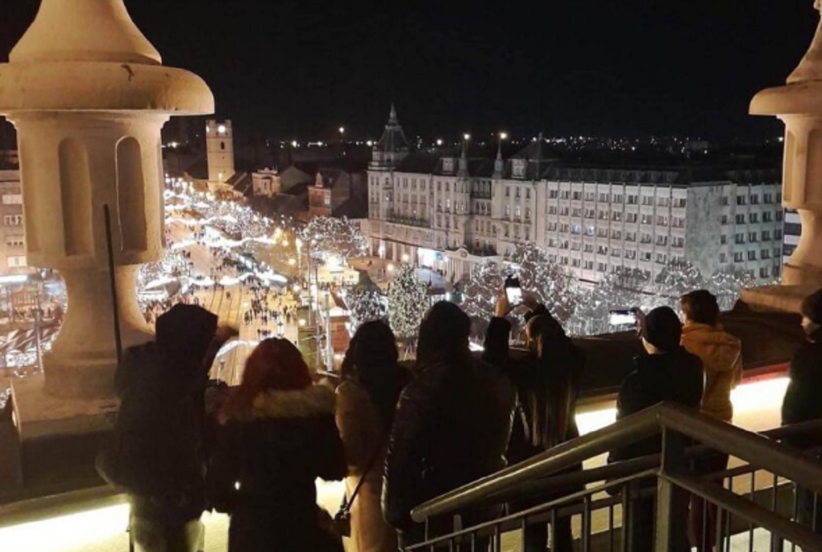 Adventi fények a Nagytemplomból