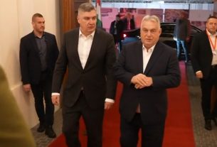 Orbán Viktor és Zoran Milanović