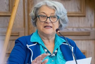 Göröghné Bocskai Éva, a Tisza Párt képviselőjelöltje