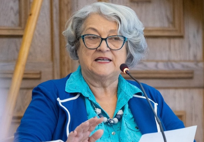 Göröghné Bocskai Éva, a Tisza Párt képviselőjelöltje