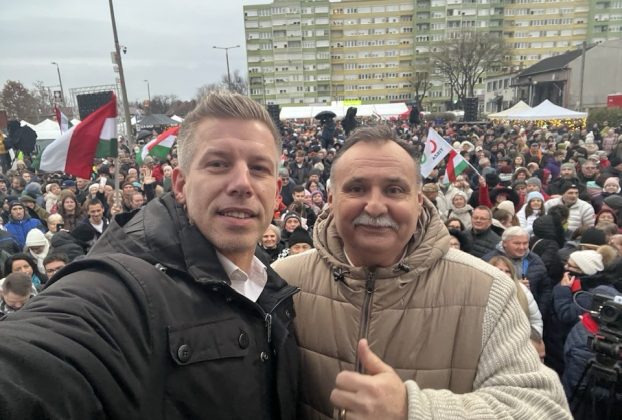 Gajdos László és Magyar Péter