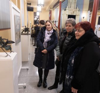 Megnyílt Léderer Tamás életmű-kiállítása Debrecenben