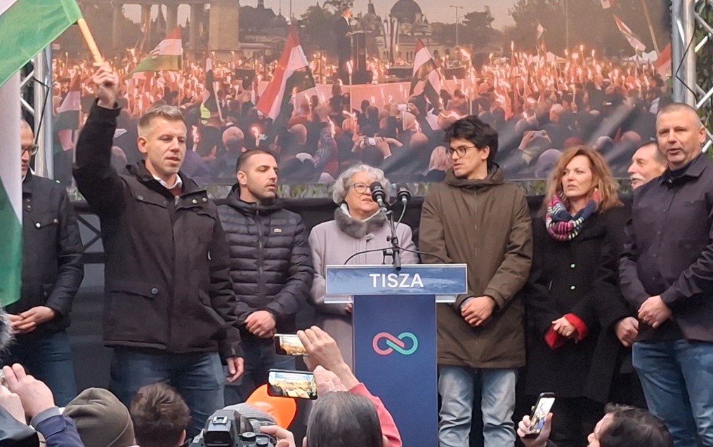 Magyar Péter Debrecenben