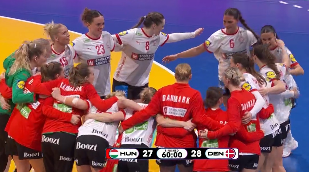 Dánia-Magyarország női kézilabda