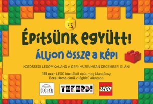 155 ezer LEGO kockából épül meg Munkácsy alkotása Debrecenben