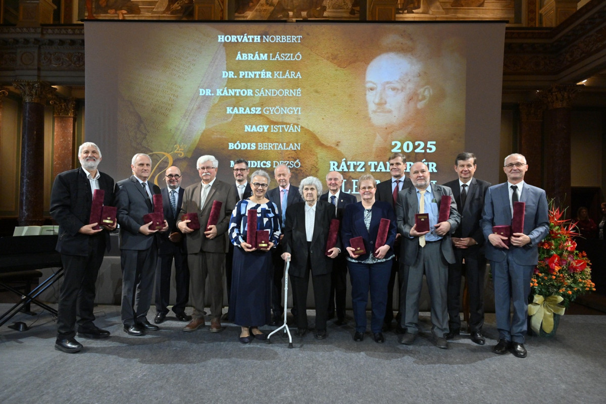 Rátz Tanár Úr életműdíjasok
