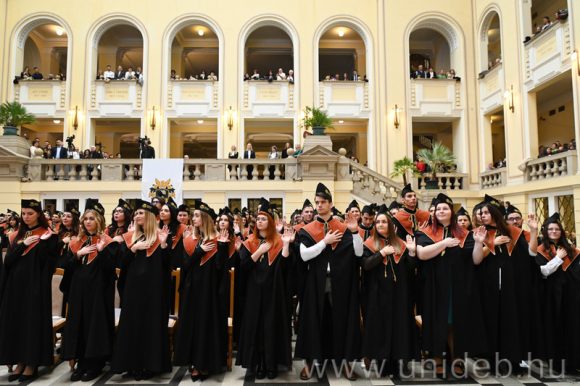 Agrár diplomaosztó a Debreceni Egyetemen