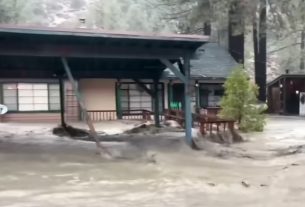 Karácsonyi özönvíz pusztít Kaliforniában