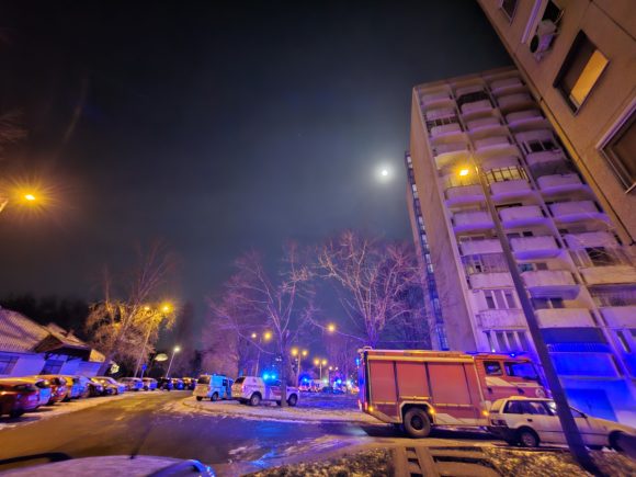 Tűz volt a Tócóskertben, a Derék utcán