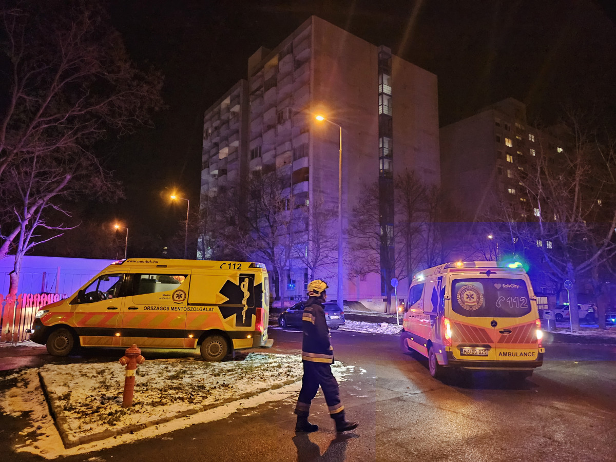 Tűz volt a Tócóskertben, a Derék utcán